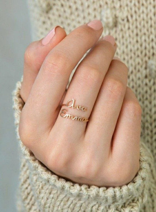 Together Forever Ring – Personalized with Two Names